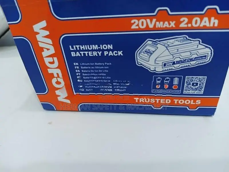 WADFOW 2.0Ah Rechargeable Battery Herman HT 316