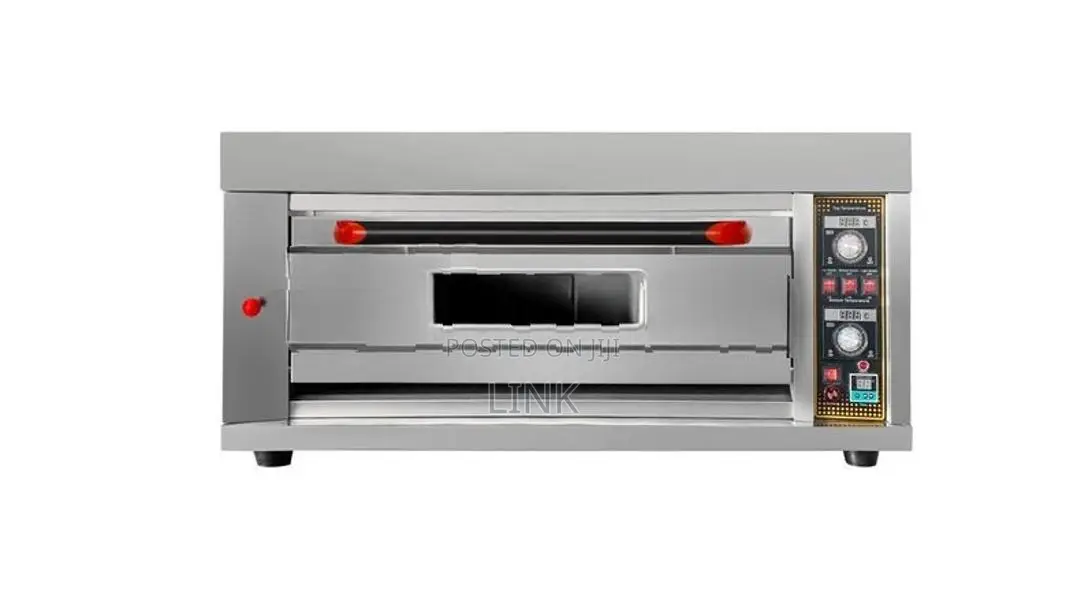 Oven gas 1 deck 2 trays