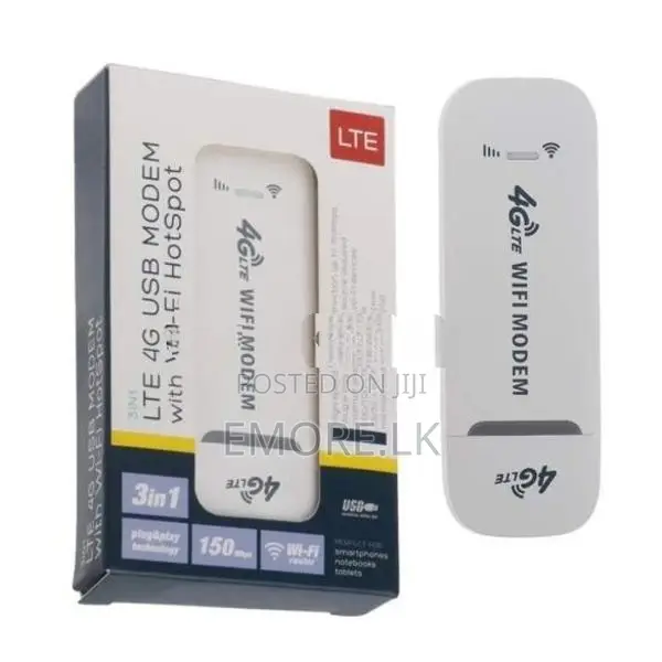 Portable 4G LTE Router with 150M Speed USB EM