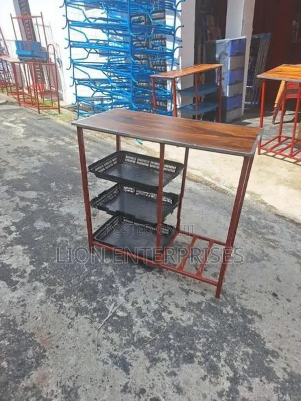 Steel kitchen tables
