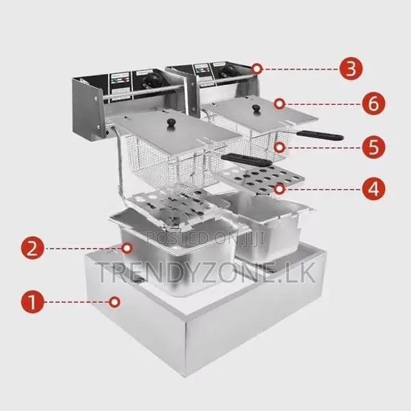 Industrial 12L Electric Deep fryer