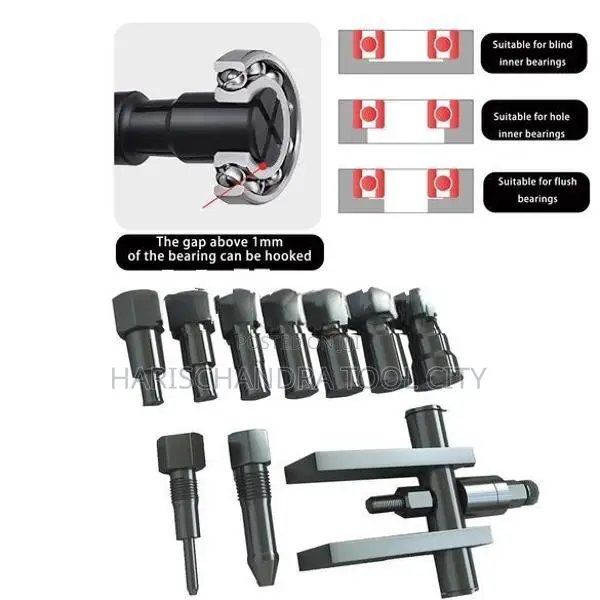 Road Dawg Inner Bearing Puller Set 10pcs