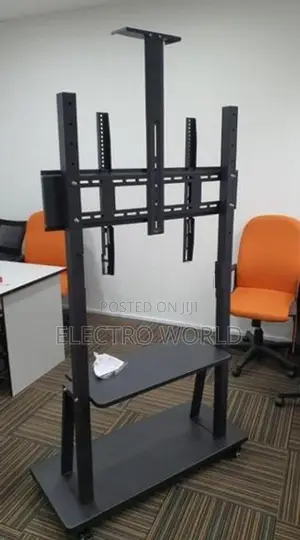 Tv & Smart Board Trolly Movable Heavy Duty 43"-100" Stand