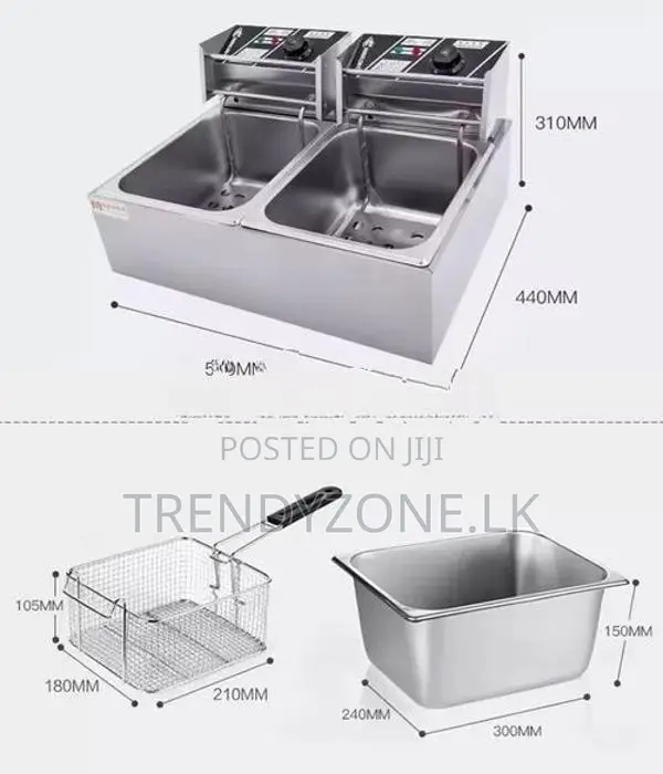 Industrial 12L Electric Deep fryer
