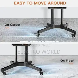 Trolley Movable Smart TV Stand LCD LED Bracket 24″-65″ Inch – 1500