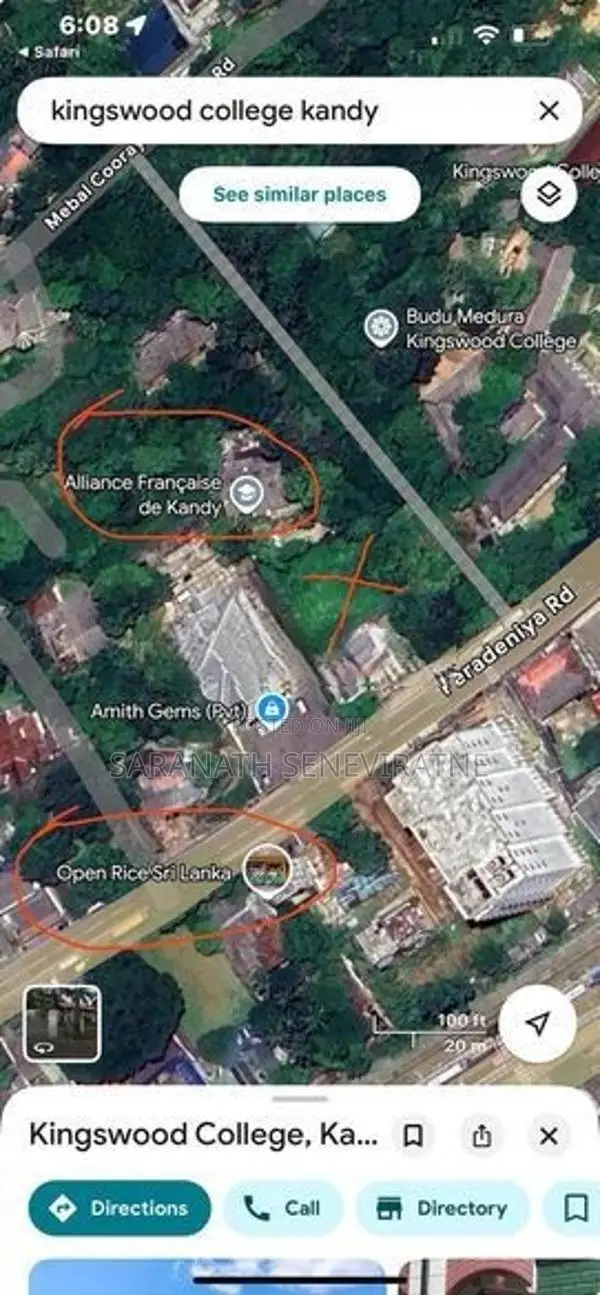 Commercial Land From Peradeniya Town - Kandy