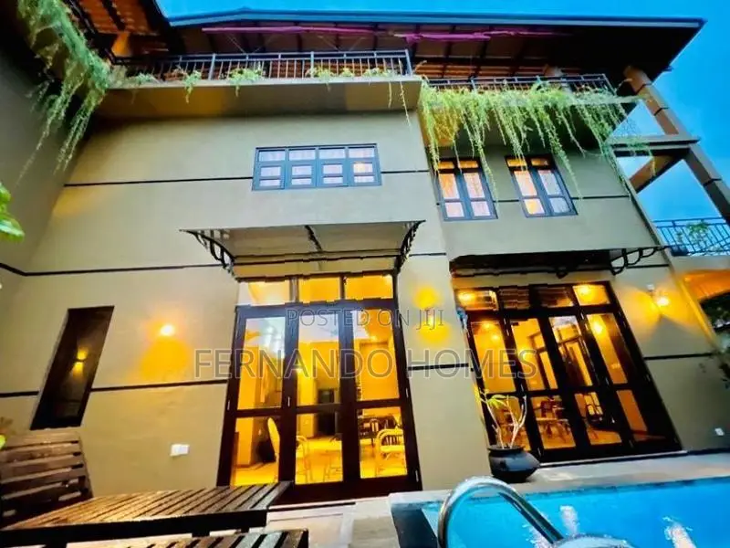 All Furnished 10 BR Guest House Sale With Pool in Negombo Area