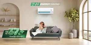 TCL 9000 BTU Smart T-AI Inverter Air Conditioner BreezeIN Series