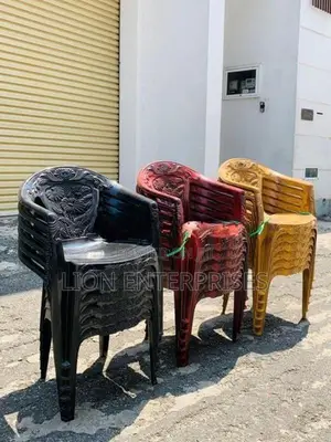 Nippon Plastic Arm Chairs