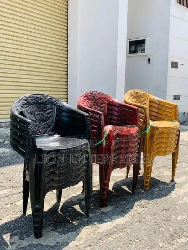 Nippon Plastic Arm Chairs