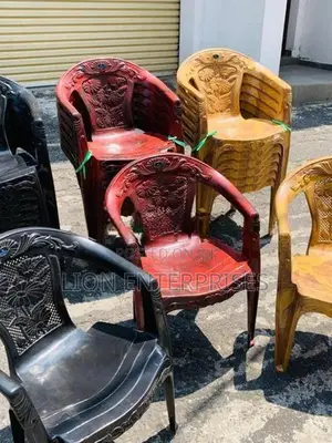 Nippon Plastic Arm Chairs
