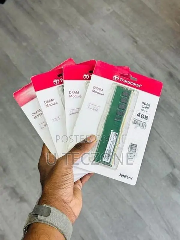 Transcend DDR4 4GB Desktop Ram Brandnew