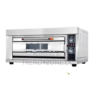Industrial Electric Pizza Oven 1 Deck 2 Trays