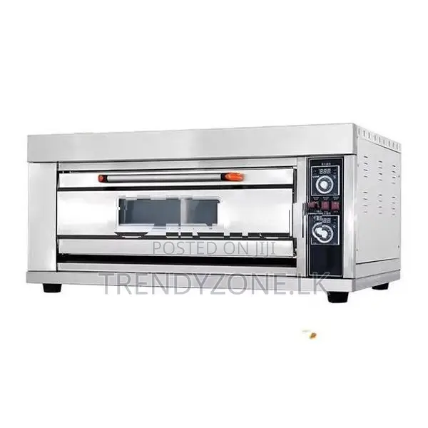Industrial Electric Pizza Oven 1 Deck 2 Trays