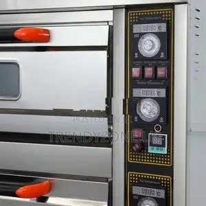 Industrial Gas Oven 3 Deck 9 Trays