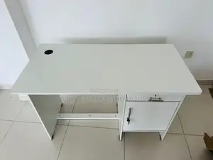 Modern 4x2 White Melamine Office Table