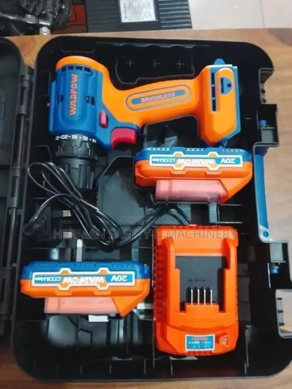 WADFOW 20V Brushless Cordless Drill Herman HT 0326