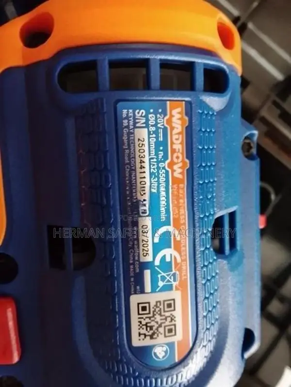 WADFOW 20V Brushless Cordless Drill Herman HT 0326