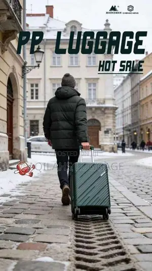 PP LUGGAGE BAGS TROLLEY SETS
