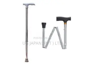 Lightweight aluminum Walking stick Two -Fold