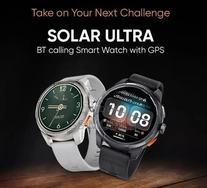 Haylou Solar Ultra – Premium AMOLED GPS 5ATM Waterproof Smartwatch
