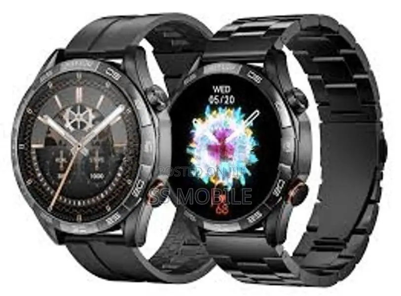 Haylou Solar 5 – Premium AMOLED Stainless Steel Smartwatch