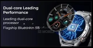 Haylou Solar 5 – Premium AMOLED Stainless Steel Smartwatch