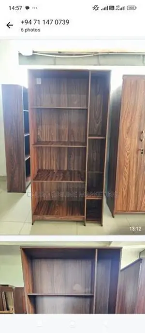 New Melamine 63" * 30" Book Shelf Rack Cupboard Large