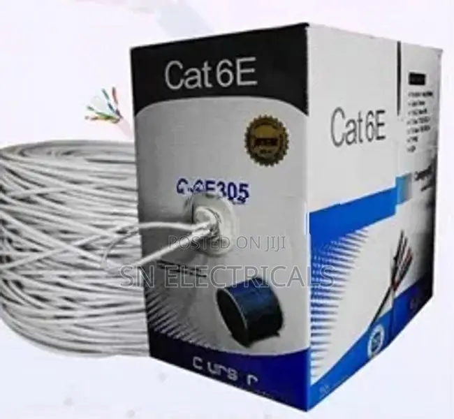 Network Cable Cat 6 Coper Mixed 1000ft Box