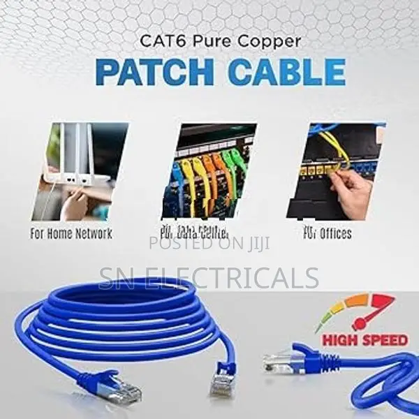 Network High Speed RJ 45 CAT 6 Internet Cable