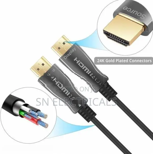 40m Active Fiber Optic HDMI Cable – Ultimate 2K 4K 8K 2.1