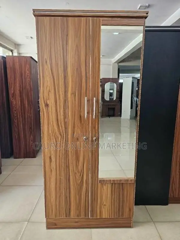 New Melamine 2 Door Cupboard 6*2.5 Wardrobe