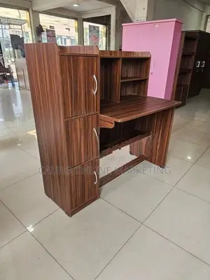 New Melamine 4*2 Rack Table Locker Cupboard
