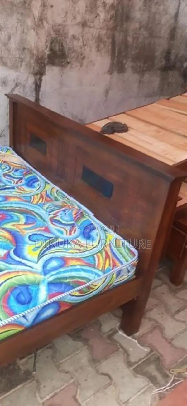 Teak Bed 6ft *4ft.