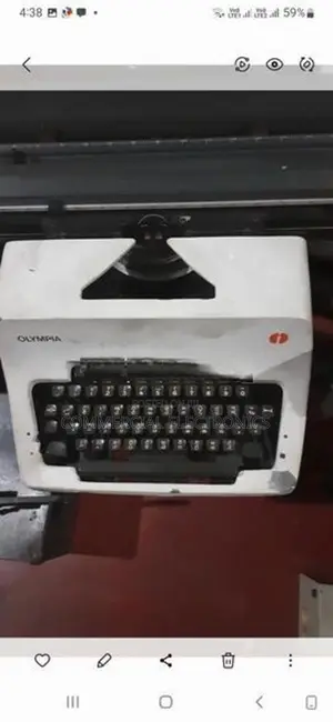 Olympia English typewriter