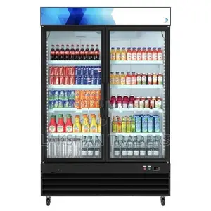 Havells 750L Double Door Bottle Cooler (Black)