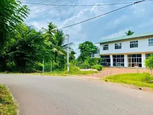 ප්‍රධාන පාරට මුහුණලා ගොඩනැගිල්ලක්