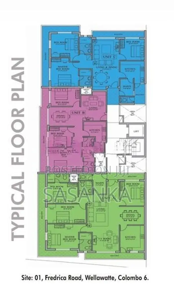 Colombo 6 Brand New Luxury Apartment For Sale