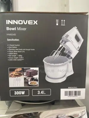Innovex bowl mixer 3.4L