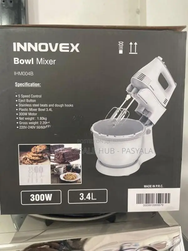 Innovex bowl mixer 3.4L