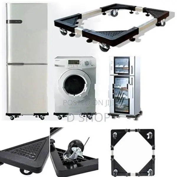 Movable Wheel Bases - Fridge / Washing Machine Other Base Rack
