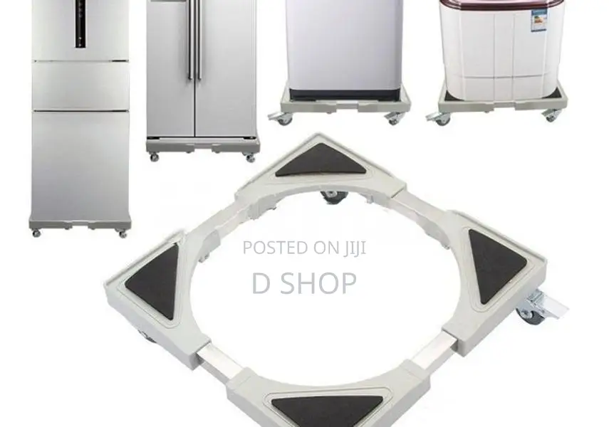 Movable Wheel Bases - Fridge / Washing Machine Other Base Rack