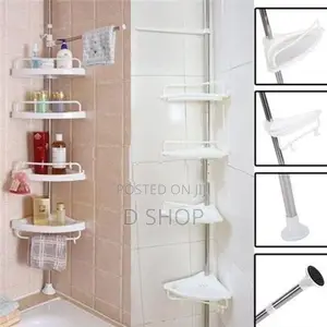 Multi Corner Shelf Rack - Adjustable Bathroom