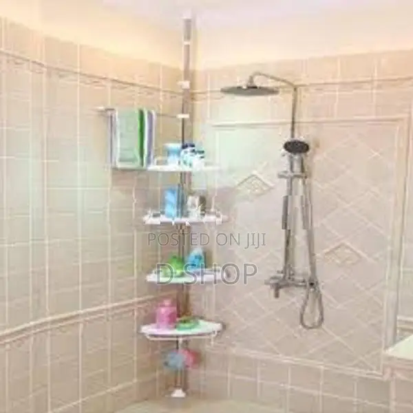 Multi Corner Shelf Rack - Adjustable Bathroom