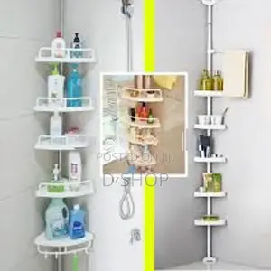 Multi Corner Shelf Rack - Adjustable Bathroom