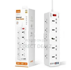 LDNIO SC10610C Power Extension Cord - UK Plug