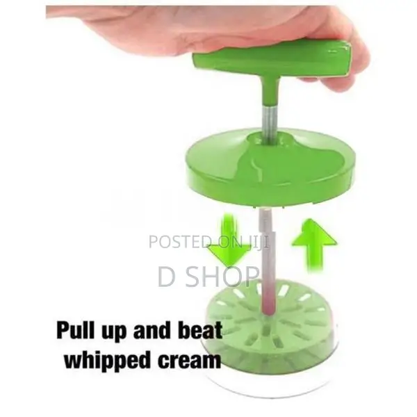 Butter Agitator/Whipping Cream Dispenser/Stirrer with Handle