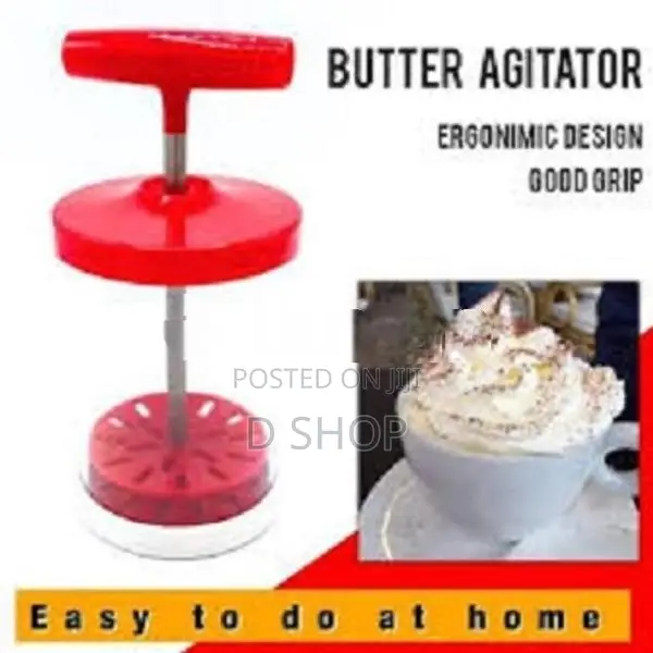 Butter Agitator/Whipping Cream Dispenser/Stirrer with Handle