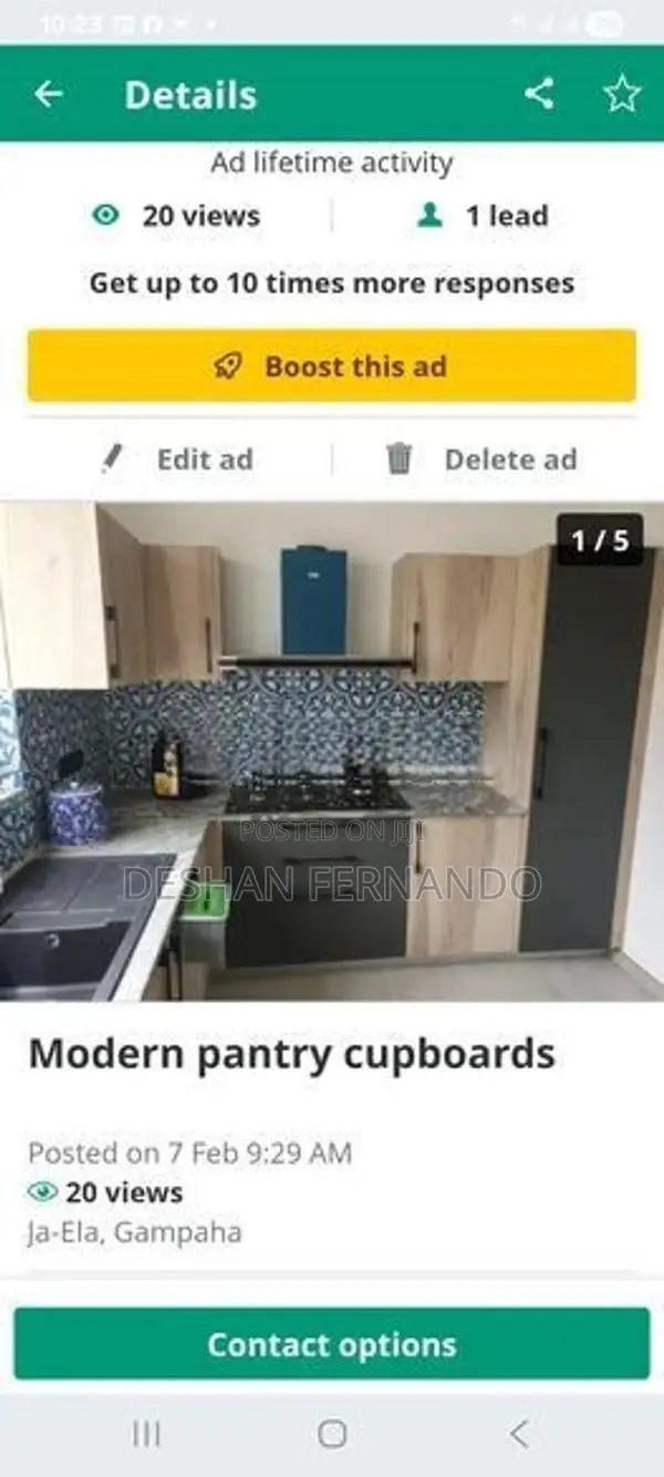 Aluminium Pantry Cupboards
