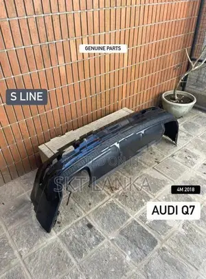 Genuine Audi Q7 2018 S Line rear bumper complete